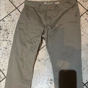 Size 32 RVCA Chinos, used in great condition